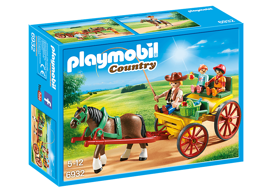 Playmobil Horse-Drawn Wagon