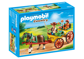 Playmobil Horse-Drawn Wagon