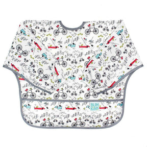 Bumkins Waterproof Sleeved Bib - Urban Bird