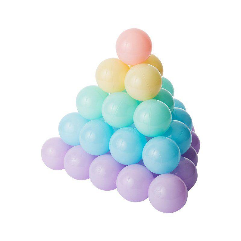 Joy Baby Alexander Grey Round Ball Pit with Ball Package