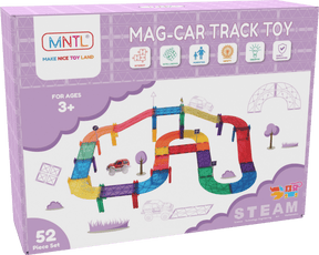 MNTL Classic Magnetic Car Track Set 52 Pcs