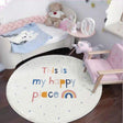 ALL 4 Kids This is My Happy Place Round Rug