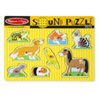 Melissa & Doug Pets Sound Puzzle - 8pc