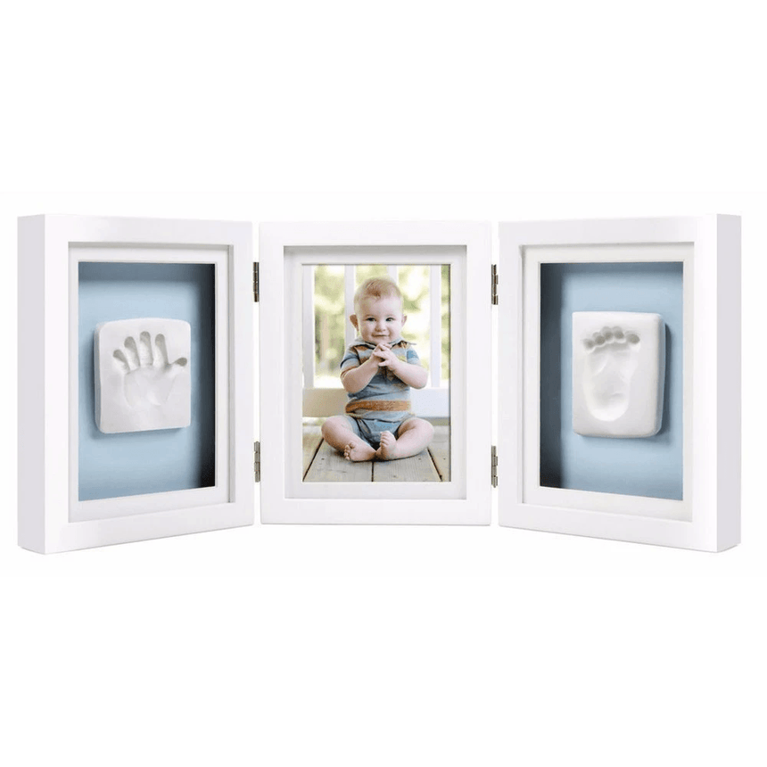 PEARHEAD Babyprints Deluxe Desktop Frame - White