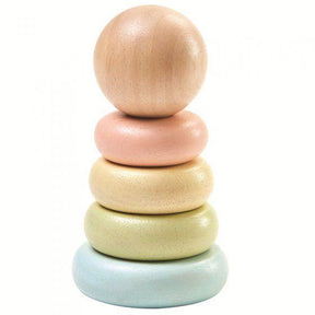 Plan Toys First Stacking Ring- Pastel