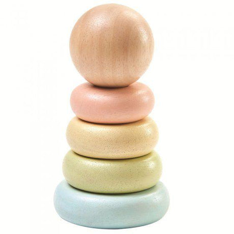 Plan Toys First Stacking Ring- Pastel