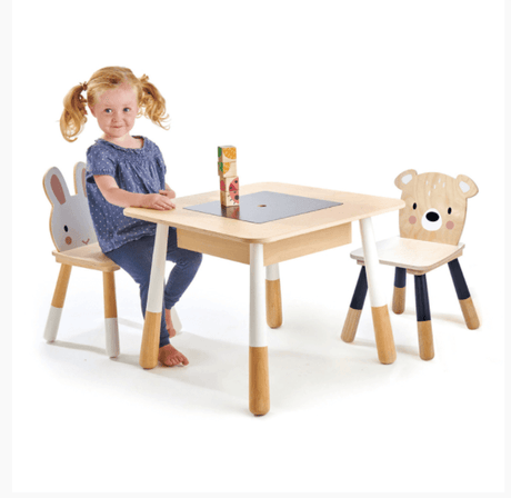 Tender Leaf Toys Forest Wooden Table and 2 Chairs