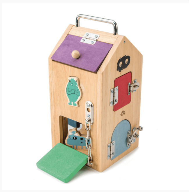 Tender Leaf Toys Monster Lock Box