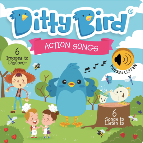 Ditty Birds Action Songs Board Book
