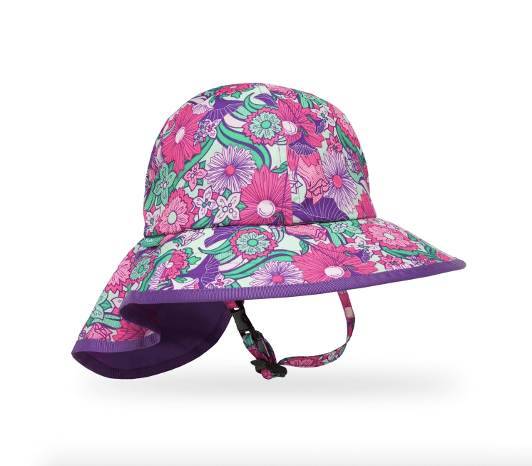 Sunday Afternoon Kids Play Hat Flower Garden