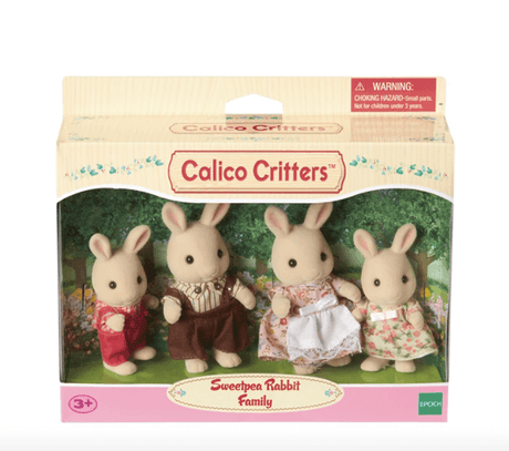 Sylvanian Families Milk Rabbit Family