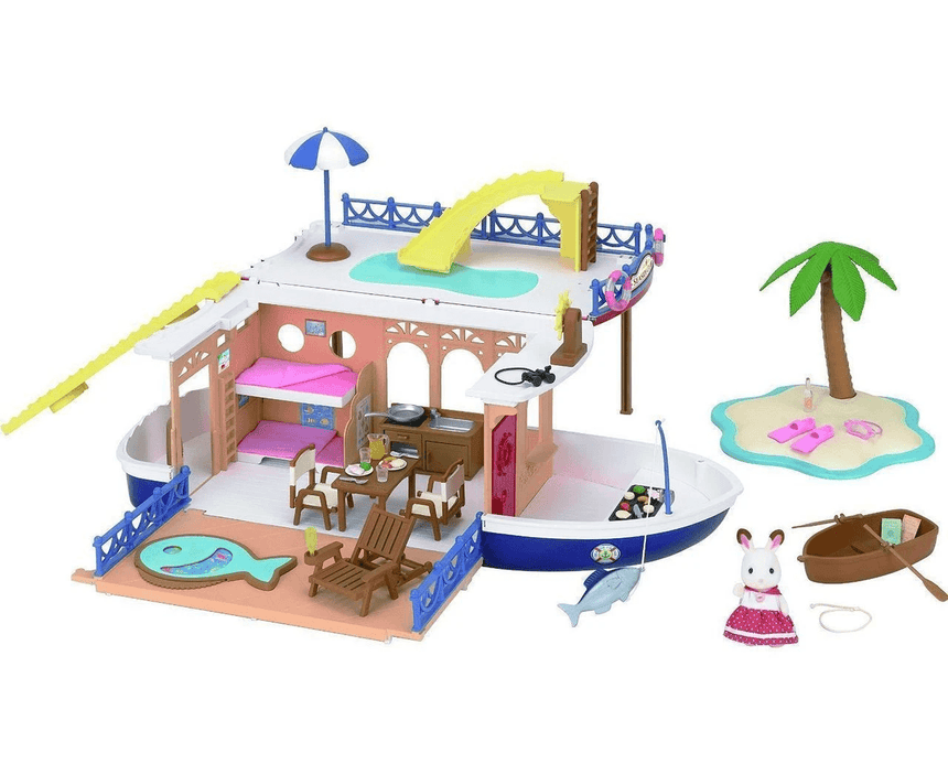 Sylvanian Families Seaside Cruiser House Boat