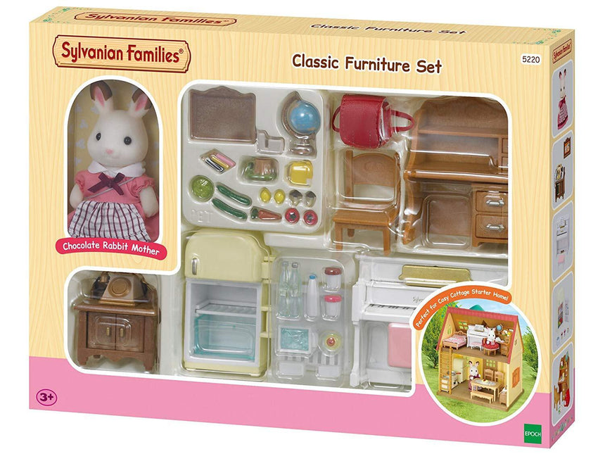 Sylvanian Families Classic Furniture Set (Red Roof)