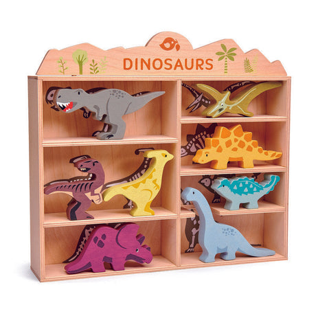 Tender Leaf Toys Display Shelf Set - Dinosaur