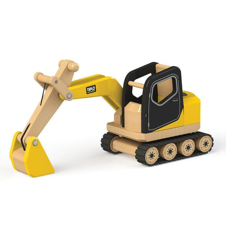 Tidlo Wooden Construction Toy -  Digger